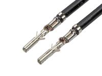 214760-1223 Molex Crimped Wire, 225mm, 18AWG, Black