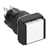 XB6ECW1B1P Schneider Electric Harmony XB6 Illuminated White Push Button SPDT-NO/NC Spring Return