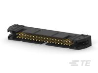 5102153-9 TE Connectivity AMP-LATCH, 2.54mm Pitch, 40 Way, 2 Row, Straight PCB Header, Through Hole