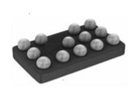 OCVPB21-13F6 STMicroelectronics , Dual-Element Uni-Directional ESD Protection Diode, 13-Pin WLCSP