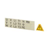 231363-BPF-NZM10 Eaton Eaton Moeller Series NZM Marker Label for use with N(N/O)3(-4), N(N/O)4(-4), NZM3(-4), NZM4(-4), PN3(-4)
