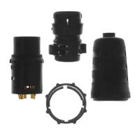 EN3C5MX Switchcraft EN3 Series, 5 Pole Cable Mount Connector Socket, with Male Contacts, IP16, IP18, IP66, IP68