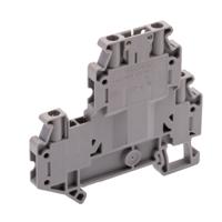 3044644 Phoenix Contact  CLIPLINE UTTB Series Grey, Screw Termination