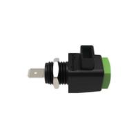 Schutzinger 12.5mm Green Terminal Post, 300V, 16A, Pg 7 Thread