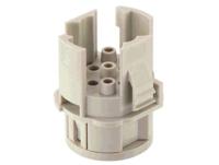 09155083001 HARTING Heavy Duty Power Connector Insert, 16A, Male, Han F+B Series, 4+4 Contacts