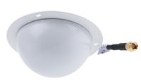 Mobilemark CM2-2400-3C-WHT-6 Dome WiFi Antenna with SMA Connector, WiFi