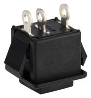 1415NC-BLACK SP-NO/NC Momentary Push Button Switch, IP65, 14.3 x 16.5mm, Panel Mount