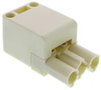 Wieland 99.470.5807.6, GST18 Series, Male 3 Pole Terminal Blocks, Cable Mount, Rated At 16A, 250 V
