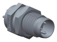 8-04PMMP-SF7001 Amphenol Industrial Circular Connector, 4 Contacts, Panel, M8 Connector, Plug, Male, IP67, M Series