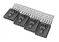 103958-2 TE Connectivity AMPMODU MTE, 2.54mm Pitch, 3 Way, 1 Row Female Connector Housing