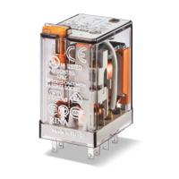 553281200040 Finder Plug In Relay, 120V ac Coil, 10A Switching Current, DPDT