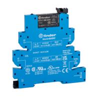 39.11.8.230.0060 Finder 39 Series Interface Relay, DIN Rail Mount, 240V ac Coil, SPDT, 1-Pole, 6A Load