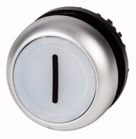 216963 M22-DRL-W-X1 Eaton RMQ Titan M22 Series White Maintained Push Button Head, 22mm Cutout, IP67