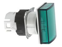 Schneider Electric Green Pilot Light Head, 16mm Cutout Harmony XB6 Series