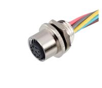 557-144 RS PRO Industrial Circular Connectors, 8 Contacts, Front Mount, Socket, Female, IP67