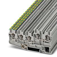 3209060 Phoenix Contact  5/4-PE/2B/L, STIO 2 Series Grey, 2.5mm², 4-Level, Spring Termination
