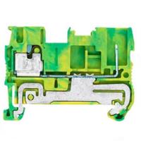 8WH5100-3PF07 Siemens 8WH Series Green, Yellow Din Rail Terminal, 2.5mm², 1-Level, Plug In, Spring Loaded Termination, CSA