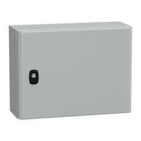 NSYS3D3415P Schneider Electric , Wall Box, Steel, Grey, IP66, 300 x 400 x 150mm