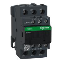 LC1D32F7 Tesys D LC1D 3 Pole Contactor, 32 A, 15 kW, 110 V ac Coil