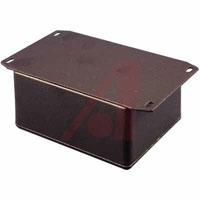 1590EFBK Enclosure; Diecast Aluminum Alloy; 3.07 in.; 4.7 in.; Black; 0.08 in.