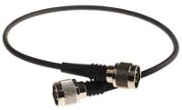 1337801-2 TE Connectivity 50 Ω, Male N to Male N Coaxial Cable Assembly, 500mm Length, RG58 cable type