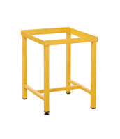 RS PRO Yellow Steel Hazardous Substance Cabinet Stand, 543mm x 460mm x 460mm