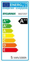 Sylvania ToLEDo RETRO E14 LED GLS Bulb 4 W(35W), Warm White, GLS shape