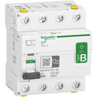 Schneider Electric iID RCCB, 40A, 4 Pole, 300mA, Type B-SI, 400V ac