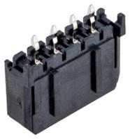 43650-0415 Molex MICRO-FIT 3.0 43650, 3mm Pitch, 4 Way, 1 Row, Straight PCB Header, Through Hole