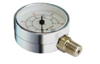 MTR2-D50-B17 Bourdon NPT 1/4 Bottom Entry Pressure Gauge 2bar, MTR2-D50.B17, 0bar min.
