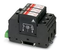2920447 Phoenix Contact, VAL-MS 580/3+0-FM Surge Arrester 580 V ac Maximum Voltage Rating Surge Arrester