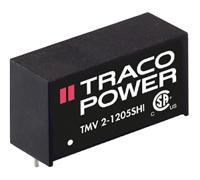 TMV-2-1512SHI TRACOPOWER TMV 2HI 2W Isolated DC-DC Converter Through Hole, Vin 13.5 → 16.5 V dc, Vout 12V dc