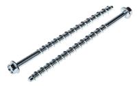 RS PRO Zinc Plated Steel Ankerbolt 8mm x 130mm, 6mm Fixing Hole