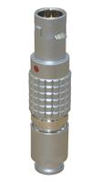 FGG-0T-305-CLAC50Z Lemo 0T Series, 5 Pole Cable Mount Connector Plug, with Male Contacts, IP68