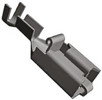 737015-3 TE Connectivity Positive Lock .250 Mk I Series Crimp Receptacle, 6.35 x 0.81mm, 4mm² to 6mm², 11AWG to 9AWG