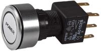 A1PCA1X249K103 DP Maintained Push Button Switch, Panel Mount Red LED, Power