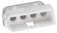 770078-1 TE Connectivity .093 Commercial, 5.03mm Pitch, 4 Way, 1 Row Male Connector Housing