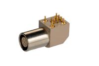 EPG.1B.307.HLN LEMO Circular Connector, 7 Contacts, Panel, 12.6 mm Connector, Socket, Female, IP50, 1B Series