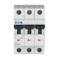 278876 FAZ-C32/3 Eaton xEffect MCB, 3P, 32A Curve C, 400V AC, 10 kA Breaking Capacity