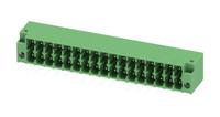 1053880 Phoenix Contact, 3.5mm Pitch, DMC 1.5, 17 Way, Right Angle, Pluggable Terminal Block, Header, Through Hole, Solder