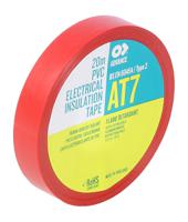 AT7 Advance Tapes  Black Electrical Tape, 19mm x 20m