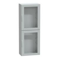 NSYPLA2074TG Schneider Electric NSYPLA, Double Door Floor Standing Enclosure, 2000 x 750 x 420mm, IP65