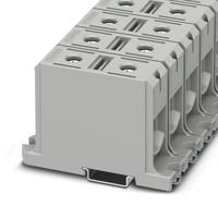 1086498 Phoenix Contact  UBAL 150 Series Grey, 35mm², Single-Level, Screw Termination