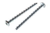 RS PRO Zinc Plated Steel Ankerbolt 8mm x 100mm, 6mm Fixing Hole
