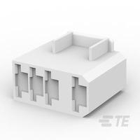 TE Connectivity, 52098 Female Housing, 5.59 Mm Pitch, 4 Way, 1 Row ...