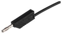 934094100 Hirschmann Test & Measurement Test lead, 16A, 60V dc, Black, 2m Lead Length