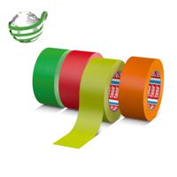 Tesa 4671 Neon Pink Rubber Gaffa Duct Tape, 25mm x 25m, 0.28mm Thick