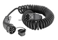 HARTING 20 A Mode 3, Type 2 to Type 2, EV Charging Cable 5m