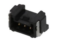5055670381 Molex 505567 Series Right Angle Surface PCB Header, 3 Contact(s), 1.25 mm Pitch, 1 Row, Shrouded