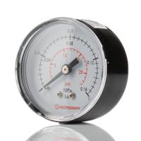 Norgren Analogue Pressure Gauge 1.6bar Back Entry 50mm Outside Diameter